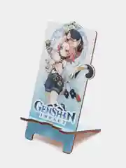 Деревянная подставка под телефон по игре "Genshin Impact", Диона