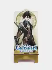 Деревянная подставка под телефон по игре "Genshin Impact", Чжун Ли