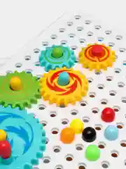 Коричневый 3d конструктор, разные виды