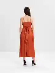 Красный вечернее платье