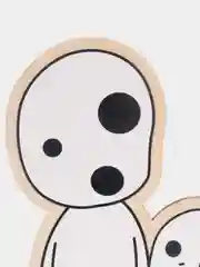 Деревянная 2D фигурка по аниме "Принцесса Мононоке", Кодама