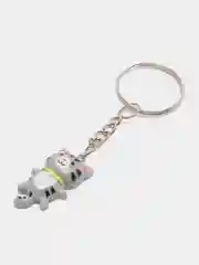 Серый брелок "Котенок"
