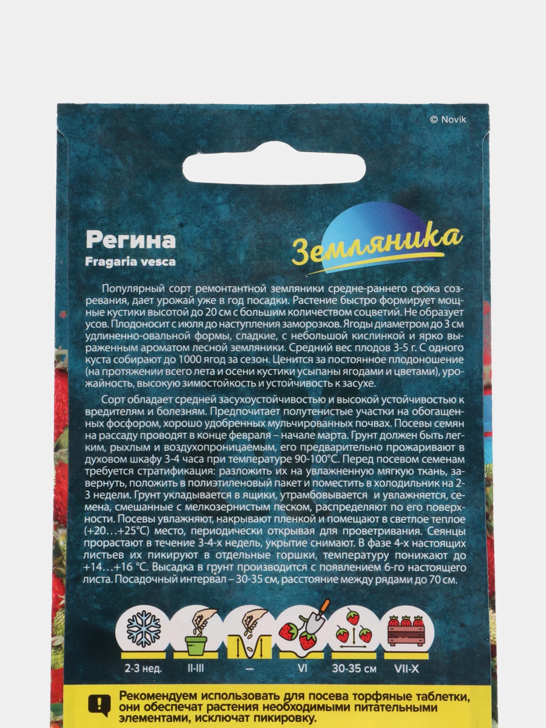 Семена Земляника "Регина"