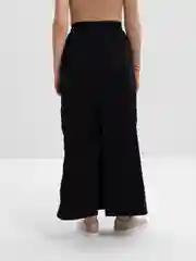 Юбка карго черная