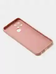 Пудровый чехол для Infinix Smart 6, матовый, с дополнительной защитой камеры