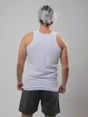 Белый майка мужская