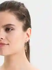 Сережки женские золотые звездочки