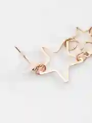 Сережки женские золотые звездочки