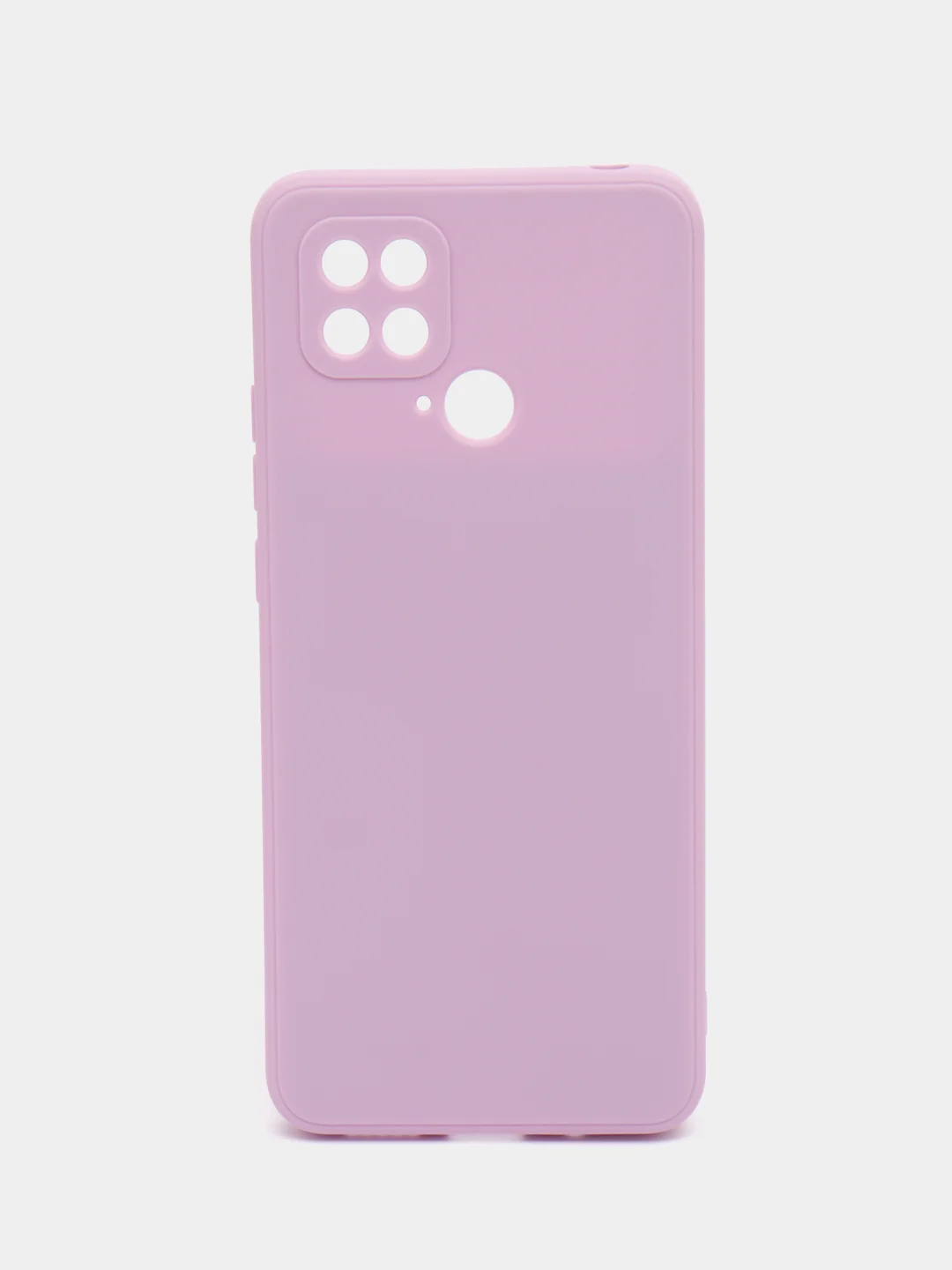 Сиреневый чехол Xiaomi Redmi 10C / Poco C40, Сяоми Редми 10С, силиконовый, с мягким подкладом