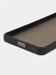 Черный чехол Xiaomi Redmi Note 11 Pro / Redmi Note 12 пластиковый матовый цветными кнопками