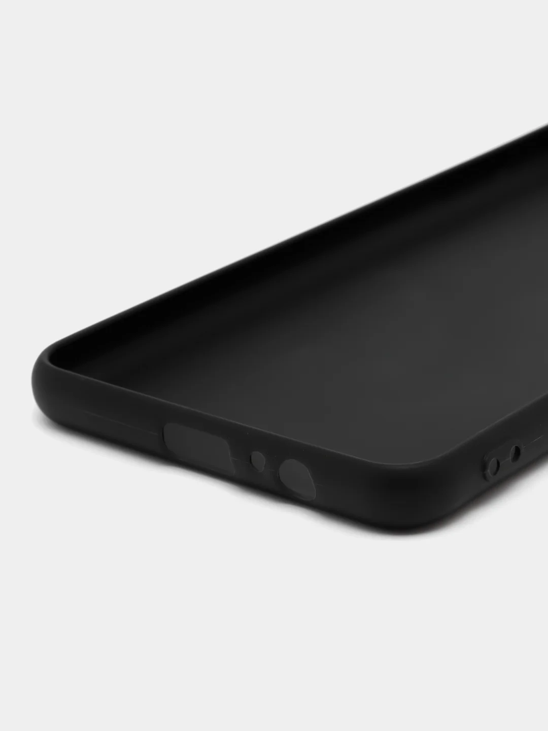 Хром чехол Samsung Galaxy A8+, A8 Plus, Самсунг Галакси А8, А8 Плюс, черный, силиконовый