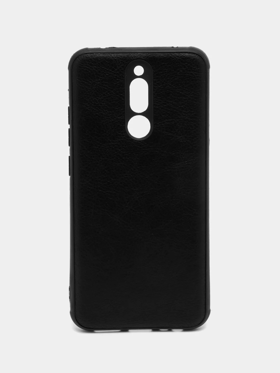Угольный чехол Xiaomi Redmi 8, Сяоми Редми 8 силиконовый, имитация кожи