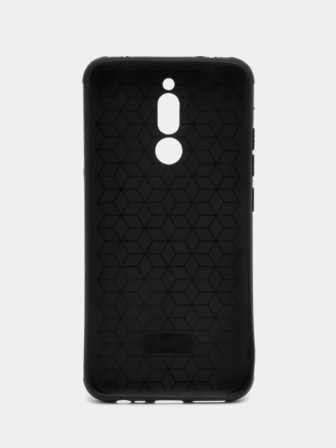 Угольный чехол Xiaomi Redmi 8, Сяоми Редми 8 силиконовый, имитация кожи