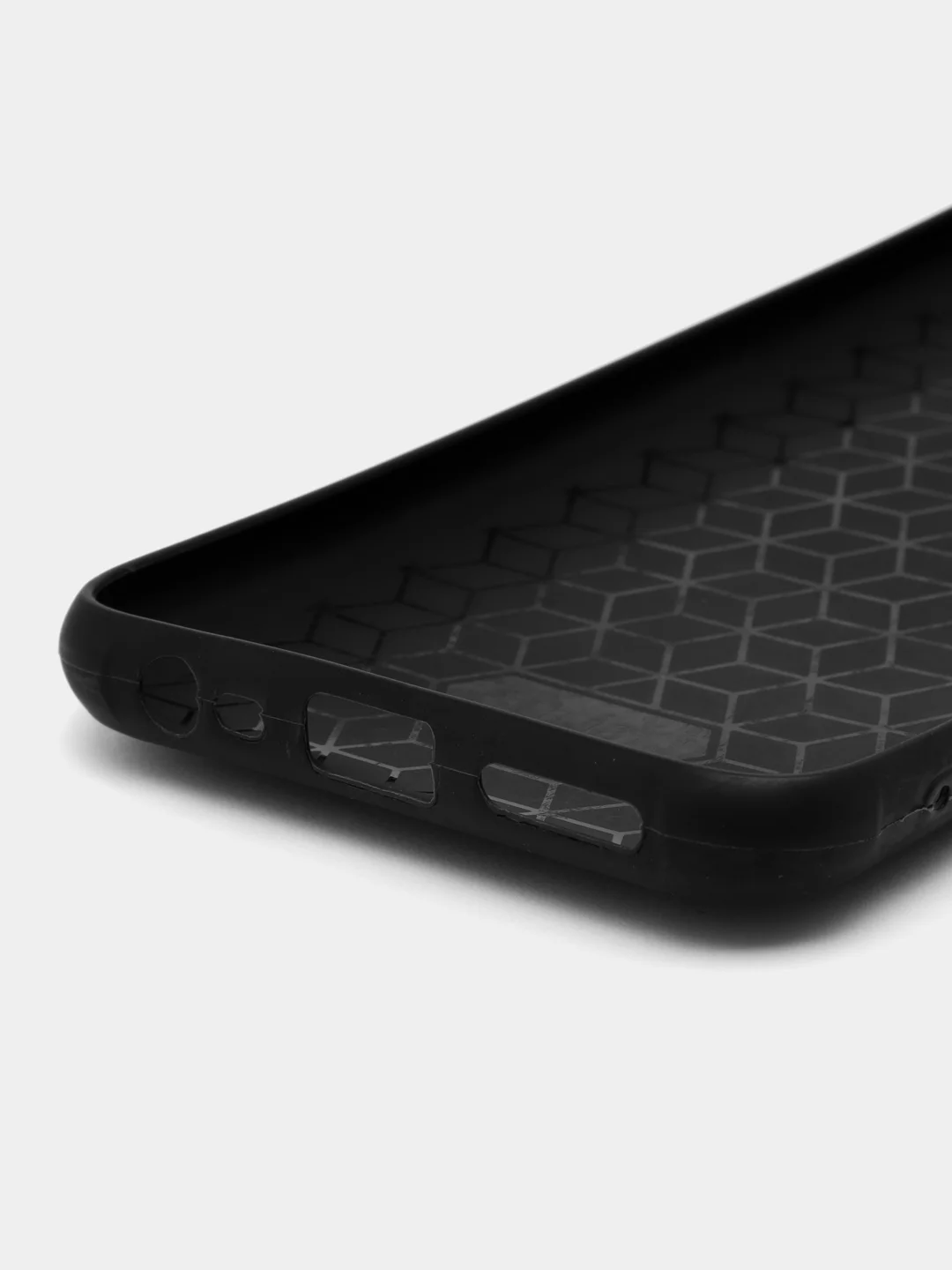 Угольный чехол Xiaomi Redmi 8, Сяоми Редми 8 силиконовый, имитация кожи