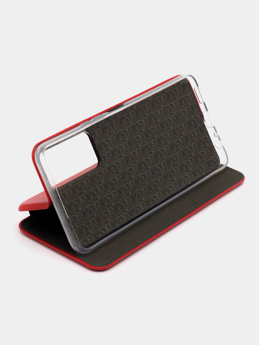 Красный чехол-книжка для Tecno Camon 18, 18P (Техно Камон 18, 18Р)