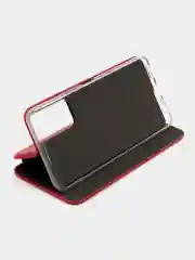 Красный чехол-книжка для Tecno Camon 18, 18P (Техно Камон 18, 18Р)