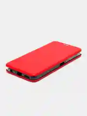 Красный чехол-книжка для Tecno Spark 9 Pro Техно Спарк 9 Про