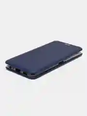 Синий чехол-книжка для Tecno Camon 18, 18P (Техно Камон 18, 18Р)