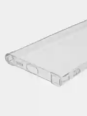 Прозрачный чехол Samsung Galaxy S22 Ultra, Самсунг С22 Ультра прозрачный, силиконовый, противоударный