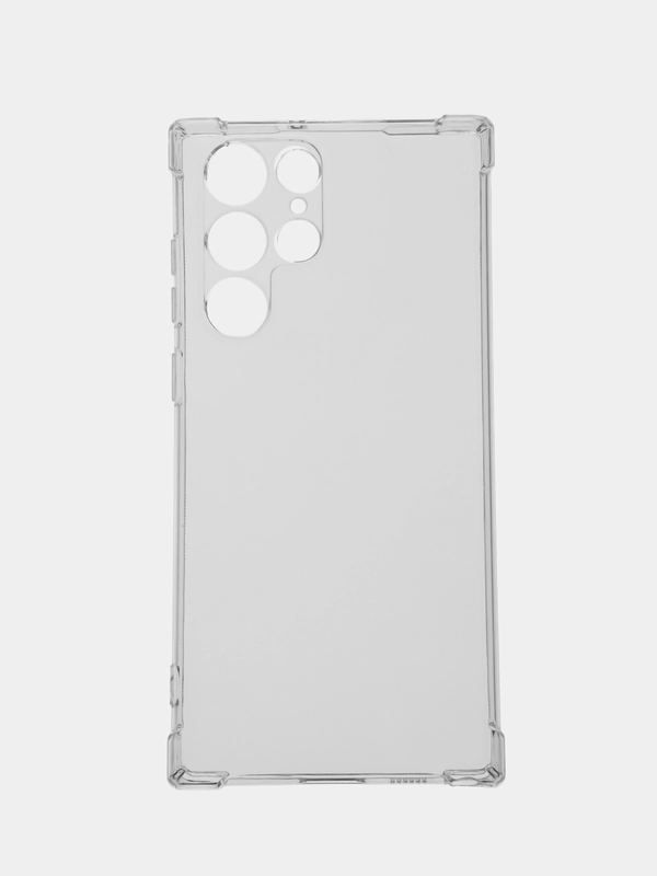 Чехол Samsung Galaxy S22 Ultra, Самсунг С22 Ультра прозрачный, силиконовый, противоударный