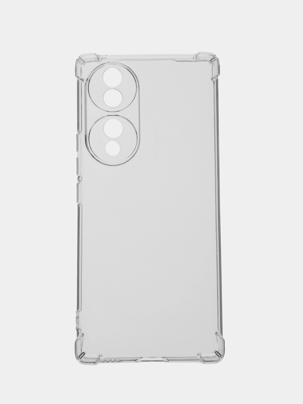 Чехол Huawei Honor 70 / Хуавей Хонор 70, прозрачный, силиконовый, противоударный