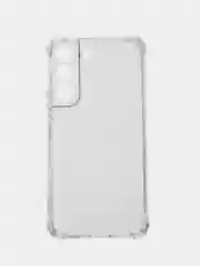 Прозрачный чехол Samsung Galaxy S22 (Самсунг Галакси С22), прозрачный, силиконовый, противоударный