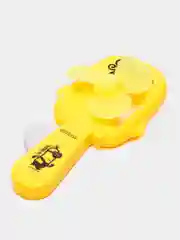 Желтый детский ручной вентилятор, игрушка