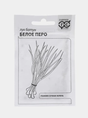 Семена ЛУК БАТУН БЕЛОЕ ПЕРО 0,5гр. ООО"ГАВРИШ"