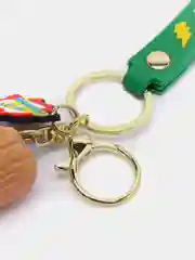 Тёмно-бирюзовый брелок для ключей и рюкзака