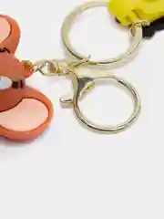 Лесной зеленый брелок для ключей и рюкзака