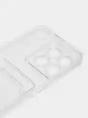 Марсала чехол для Huawei Honor X8a (Хуавей Хонор Х8а) прозрачный, с карманом для карты