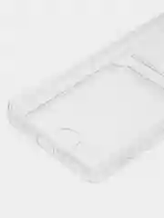 Марсала чехол для Huawei Honor X8a (Хуавей Хонор Х8а) прозрачный, с карманом для карты
