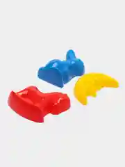 Индиго набор для песочницы, ведро, лопатка, грабли, формочки, набор "Песочница"
