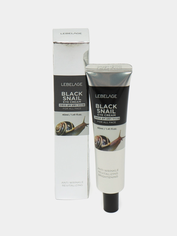 Крем для кожи вокруг глаз с экстрактом черной улитки LEBELAGE EYE CREAMBLACK SNAIL 40 мл