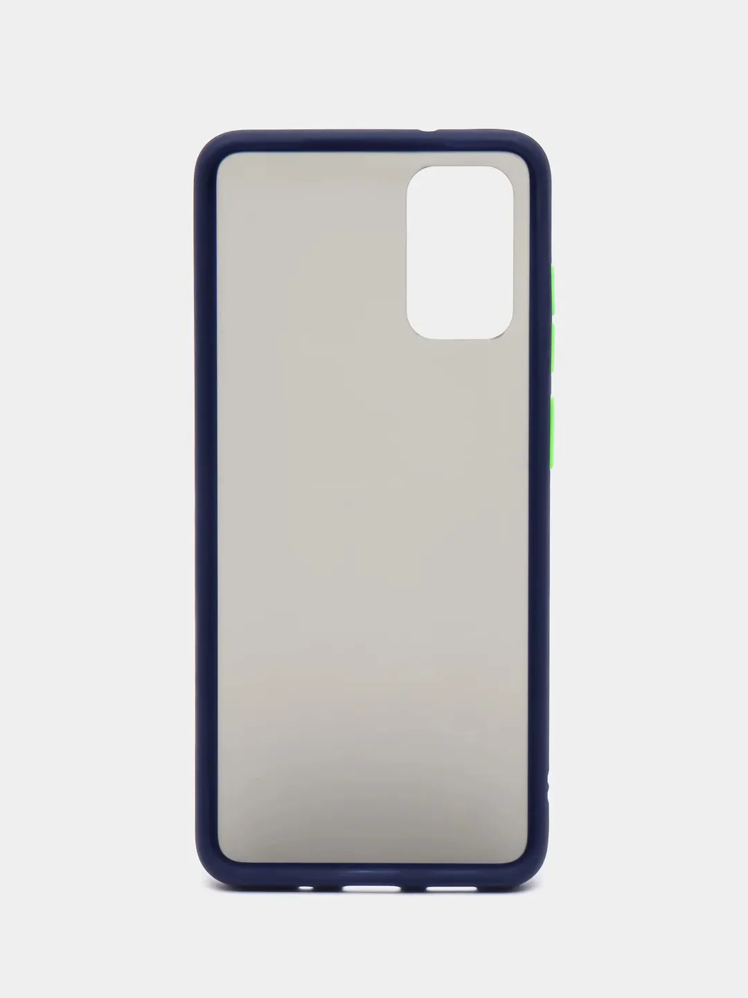 Темно-синий чехол для Samsung S20+ (S20 Plus) матовый противоударный