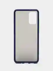Темно-синий чехол для Samsung S20+ (S20 Plus) матовый противоударный