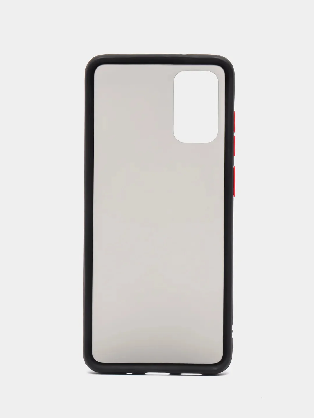 Черный чехол для Samsung S20+ (S20 Plus) матовый противоударный