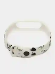 Прозрачный силиконовый ремешок с принтом для Xiaomi Mi Band 7 / 3 / 4 / 5 / 6