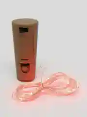 Красный гирлянда-пробка для декора, светодиодная интерьерная  2 метра 20 LED