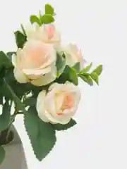 Оранжевый искусственные цветы "Мелкие розы", букет