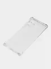 Прозрачный чехол Samsung Galaxy S22 Ultra, Самсунг С22 Ультра прозрачный, силиконовый, противоударный