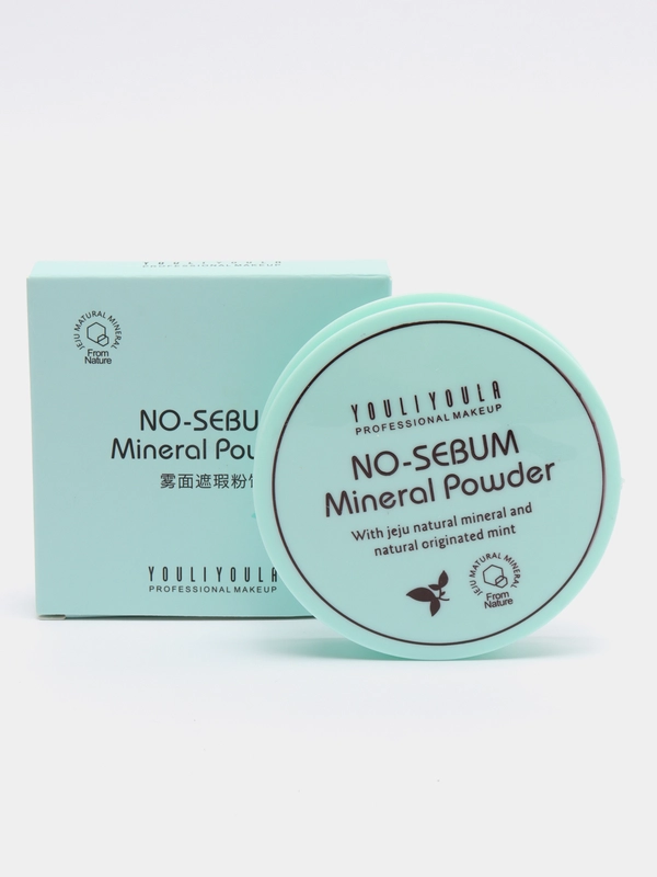 Минеральная бесцветная рассыпчатая пудра для лица No Sebum ROREC,5г