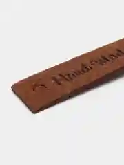 Белый бирка с кнопкой Hand made для вязанных изделий. Для рукаделия
