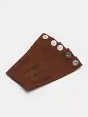 Белый бирка с кнопкой Hand made для вязанных изделий. Для рукаделия