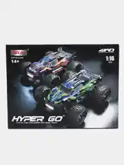 Зеленый радиоуправляемый джип MJX Hyper Go 4WD LED 1:16 2.4G - MJX-16108
