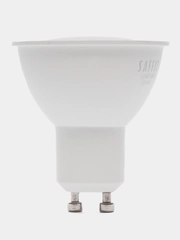 Лампа светодиодная, 7W 230V GU10 2700K MR16, SBMR1607, 55145