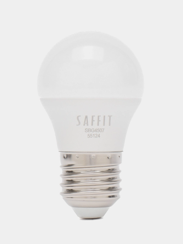 Лампа светодиодная, 7W 230V E27 6400K G45, SBG4507