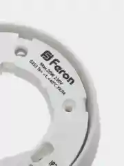 Светильник потолочный накладной, 20W 230V  GX53, белый матовый без лампы, HL63