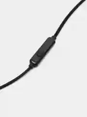 Черный наушники проводные вакуумные Borofone BM39