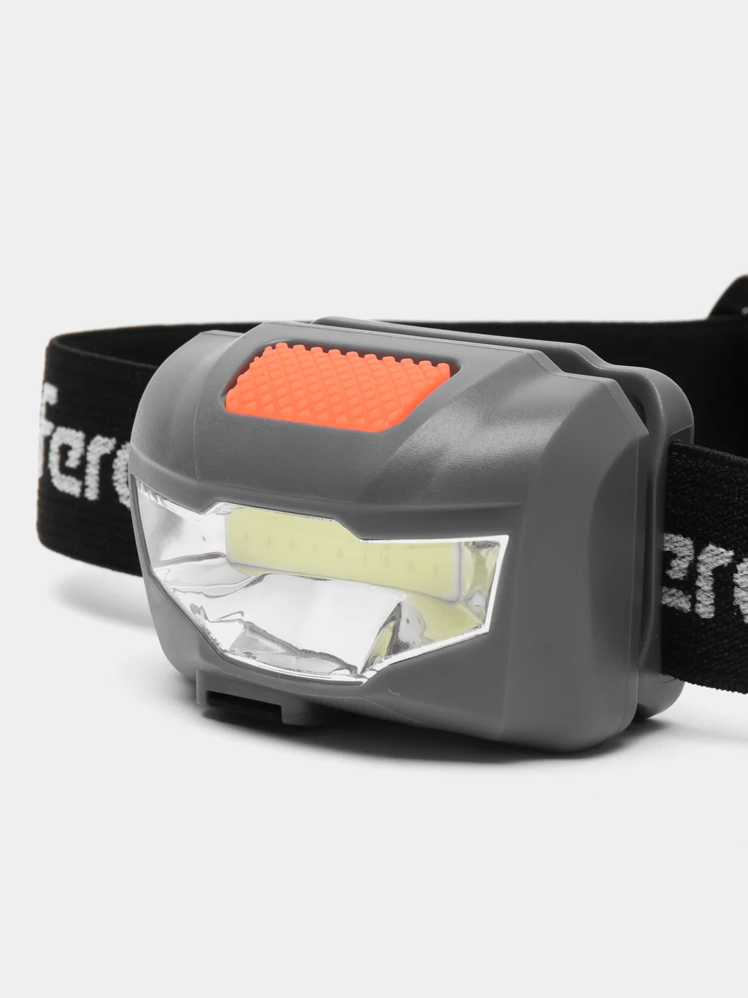 Фонарь налобный светодиодный аккумуляторный 3W 1COB, USB IP44, пластик, TH2301
